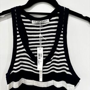 NWT Trina Turk “Star” Tank | Navy | Size L | Retail $198 | New With Tags 💙